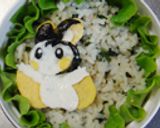 エモンガ✿ポケモンBWキャラ弁当作り方6写真