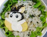 エモンガ✿ポケモンBWキャラ弁当作り方5写真