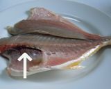緑茶で香らないお魚の干物　簡単です♪作り方1写真