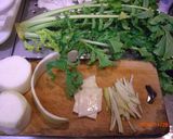 大根の葉で中華風炒め作り方1写真