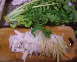 大根の葉で中華風炒め作り方2写真
