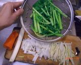 大根の葉で中華風炒め作り方3写真