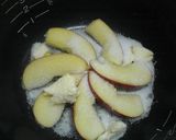 きゃ～簡単♬　炊飯器DEリンゴのタタン風作り方3写真