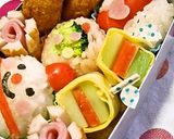 キャラ弁に❤卵巻きリンゴちゃん作り方7写真