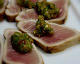 炙ったまぐろに柚子味噌作り方24写真