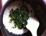 ガーリック☆菜飯作り方5写真