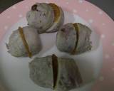 味噌をはさんで♪里芋の肉巻き作り方3写真