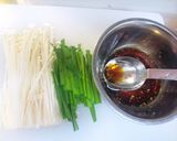 豆腐ステーキwithえのきソース作り方1写真
