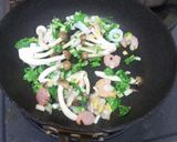 具だくさん☆大根の葉のチャーハン作り方2写真