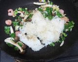 具だくさん☆大根の葉のチャーハン作り方3写真