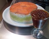 クリスマスや記念日☆サーモンお寿司ケーキ作り方8写真