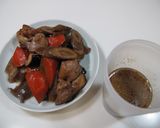 最も簡単な鶏めし　（炊き鶏の残りで）作り方2写真