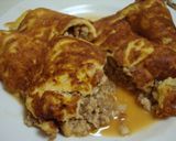 豆腐とひき肉のボリュームオムレツ卵焼き作り方10写真