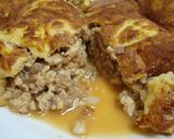 豆腐とひき肉のボリュームオムレツ卵焼き作り方11写真