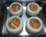 カブの茶碗蒸し☆和風餡かけ作り方3写真