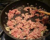 スタミナ満点！大人にんにくそぼろ肉味噌作り方6写真