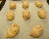 私好みのフライドオニオンとひまわりのパン作り方4写真