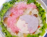 ムシャーナ✿ポケモンBWキャラ弁当作り方4写真