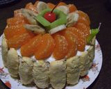 家族で食べよう★1歳の誕生日ケーキ作り方9写真