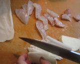 中華屋さんみたいエスニック風お刺身サラダ作り方1写真