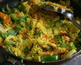 マクロビンディFried rice作り方16写真