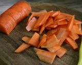 マクロビンディFried rice作り方5写真