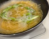 【バター醤油】簡単★アスパラとベーコンのパスタ🍝作り方5写真