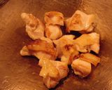 カセットコンロで鶏もも肉ゴボウのパエリア作り方3写真
