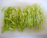 簡単白身魚とキャベツのチーズ焼き♪作り方1写真