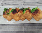 ＊味付いなりあげのとろ〜りチーズ焼き＊作り方4写真