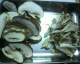 きのこと牛肉のオイスターソース炒め作り方2写真