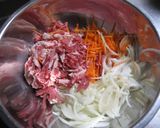 決め手はタレ！かんたん★マイルド韓国炒め作り方3写真