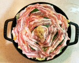 しょうがたっぷり！白菜と豚バラ肉の蒸し煮作り方4写真