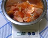 タコとトマトのオリーブオイル漬ポテトピザ作り方3写真