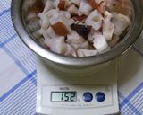 タコとトマトのオリーブオイル漬ポテトピザ作り方4写真