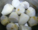 あつあつとろ～り揚げだし風☆里芋の揚げ煮作り方4写真