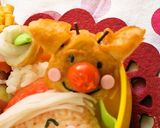 X'masに❤ナゲットdeトナカイくん作り方5写真