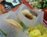がんもdeチーズバーガー風サンド♪作り方16写真