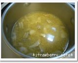 圧力鍋で手軽にモツ煮！作り方2写真