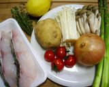 野菜たっぷり☆白身魚のホイル焼き作り方1写真