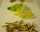 かきとごぼうのオイスターマヨ和え作り方1写真