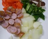 レタスが残ったらレタスチャーハン♪作り方1写真