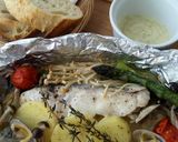 野菜たっぷり☆白身魚のホイル焼き作り方5写真