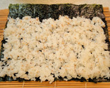 まぐろとアボカドで トロ巻き寿司♪作り方4写真