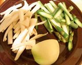 野菜たっぷりヘルシークリームパスタ作り方1写真