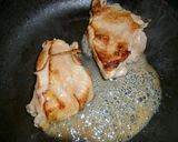 チキンステーキ★キムチクリームソース作り方2写真