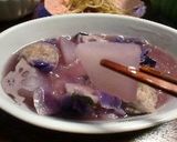 ＜紫キャベツで作る　紫色の熱々ポトフ＞作り方4写真