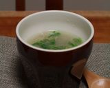 蓮根のすり流し　チキンスープ　圧力鍋使用作り方11写真