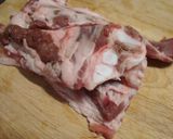 薩摩料理　とんこつ作り方1写真