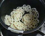 レンコンとちくわのきんぴら作り方3写真
